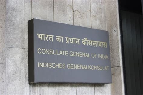 indian consulate frankfurt|More.